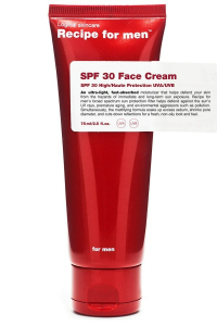 RECIPE FOR MEN SPF 30 FACE CREAM 75 ML
