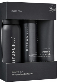 Rituals Набір The Ritual of Homme (піна для душу 50ml+deo 50ml+face scrub 70ml)