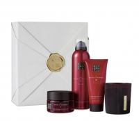 Rituals Набiр The Ritual of Ayurveda (піна для душу 200 мл+скраб для тіла 125gr+крем для тіла 200 мл+Candle 140gr)
