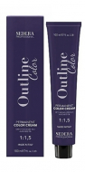 Sedera Professional Outline Color - Перманентна Крем-фарба 100 Мл (86 Тонів)