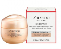 Shiseido крем для обличчя Benefiance Wrinkle Smoothing Night Cream Поживний, Розгладжуючий 50 мл