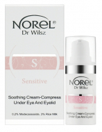 Norel Soothing Cream-compress under eye and eyelid заспокійливий крем-компрес навколо очей без запаху для надзвиЧайно чутливої шкіри 15 мл