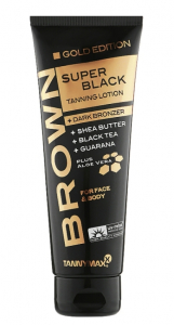 Tannymaxx Super Black Gold Edition Tanning Lotion + Dark Bronzer 125 мл