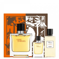 Terre DHermes set Парфумерний набір для чоловіків (парфумована вода 75 ml + парфумована вода 5 ml + 40 ml Гель для душу)