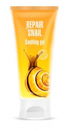 the Orchid Skin REPAIR SNAIL Soothing Gel Заспокійливий Гель с муцином улитки. 150мл 8809680850057