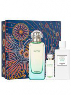 Hermes Un Jardin Sur Le Nil set Парфумований набір для жінок (туалетна Вода 100 мл + туалетна Вода 7,5 ml + 80 ml лосьйон для тіла)