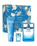 Versace EAU FRAICHE set (туалетна вода 100 ml + туалетна вода 5 ml mini + 150 ml гель для душу)