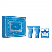 Versace Man Eau Fraiche set (туалетна вода 50 мл + 50 мл гель для душу + 50 мл бальзам після гоління)