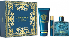 Versace Eros Set туалетна вода 100 мл +  10 мл + гель для душу 150 мл