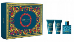 Versace Eros set (туалетна вода 50 мл + 50 мл Гель для душу + 50 мл Бальзам після гоління)