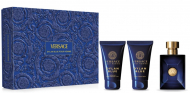 Versace Pour Homme Dylan Blue M (туалетна вода 50ml+бальзам після гоління 50ml+гель для душу 50ml)