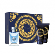 Versace Pour Homme set (туалетна вода 50 мл + 50 мл бальзам після гоління + 50 мл Shampoo)