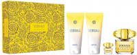 Versace Yellow Diamond туалетна вода 90 мл+ 5 мл mini + лосьйон для тіла100 мл+гель для душу 100 мл