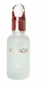 YUHADA CICA RELIEF CARE CalmING AMPOULE Сироватка косметическая облегчающая, Заспокійлива. 30мл 8809687220044