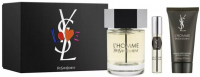 Yves Saint Laurent L Homme set (туалетна вода 100 мл + туалетна вода 10 ml + 50 бальзам після гоління)