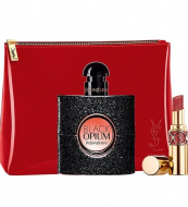 Парфумерія Yves Saint Laurent Black Opium парфумована вода 50 мл + Lipstick + сумка