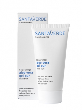 Santa Verde гель для тела с алоэ вера без запаха pure aloe vera gel fragrance free, 50ml 4005529220102