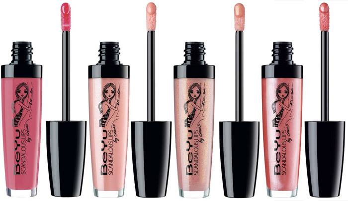 — Блеск для губ BeYu Scandalous Lips by Irma Lip Gloss (лимитированный выпуск) в 4 оттенках: